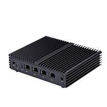 Load image into Gallery viewer, 4 LAN Firewall Micro Appliance Qotom-Q190G4N-S07 8G ram 64G SSD Celeron Processor J1900 2.0GHZ 4*LAN Ports Apply to Router, Firewall, Proxy, Linux Mini PC OPNsense
