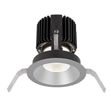 Load image into Gallery viewer, WAC Lighting R4RD1T-W827-HZ Volta - 5.75&quot; 36W 60 2700K 85CRI 1 LED Round Shallow Regressed Trim with LED Light Engine, Haze Finish with Textured Glass
