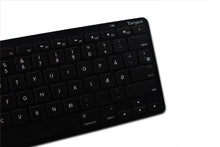 Load image into Gallery viewer, Apple NS Danish Non-Transparent Keyboard Labels Black Background for Desktop, Laptop and Notebook
