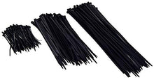 Load image into Gallery viewer, 300 Pcs Heavy Duty Nylon Cable Zip Ties Self Locking Assorted Sizes 4, 7, 11 Inch UV Resistant
