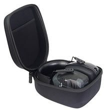 Load image into Gallery viewer, caseling Hard Case Fits Howard Leight by Honeywell Impact Pro Sound Amplification Electronic Shooting Earmuff (R-01902) - Includes Mesh Pocket for Accessories.
