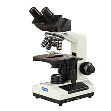 Load image into Gallery viewer, OMAX 40X-1000X Digital Binocular Compound Microscope with Built-in 3.0MP USB Camera and Double Layer Mechanical Stage
