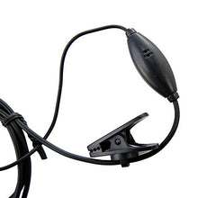 Load image into Gallery viewer, HQRP Set: 4PCS 2-Pin External Ear Loop Hands Free with Push-to-Talk Microphone for Motorola Radio Devices DTR Series: DTR550 DTR410 Plus HQRP UV Meter
