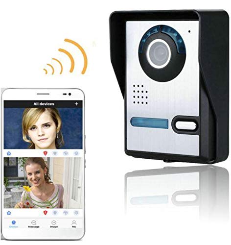 1MP Video Intercom System WiFi Door Phone Doorbel Night Vision 1/4inch CMOS 1280*720