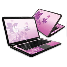 Load image into Gallery viewer, MightySkins Skin Compatible with HP Pavilion G6 Laptop with 15.6&quot; Screen wrap Sticker Skins Pink Flowers
