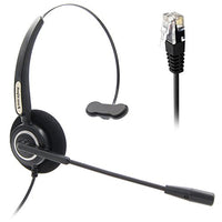 Office Monaural Headset with Microphone RJ9 Plug Only for Cisco IP Phones 7940 7960 7970 6900 Series and 8811,8841,8851,8861,8941,8945,8961,9951,9971 etc