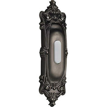 Load image into Gallery viewer, Quorum 7 310 92 Accessory   Opulent Oval Button, Antique Silver Finish
