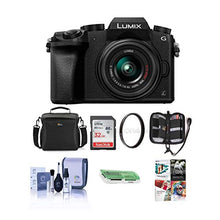 Load image into Gallery viewer, Panasonic Lumix DMC-G7 Mirrorless Micro Four Thirds Camera with 14-42mm Lens, Black - Bundle with Camera Case, 32GB SDHC Card, Cleaning Kit, Memory Wallet, Card Reader, 46mm UV Filter, Software Pack
