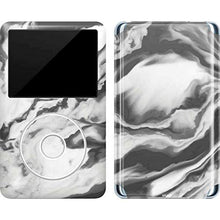 Load image into Gallery viewer, Skinit Decal MP3 Player Skin Compatible with iPod Classic (6th Gen) 80GB - Officially Licensed Originally Designed Grey Marble Ink Design

