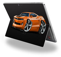 2010 Camaro RS Orange - Decal Style Vinyl Skin fits Microsoft Surface Pro 4 (Surface NOT Included)
