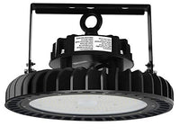 240W 33600Lm UFO LED High Bay Light(1000W HID/HPS Equivalent) 5000K Daylight,UL-Listed 1~10V Dimmable Warehouse led Light fixtures with Mounting Bracket for Garage Shop Gym