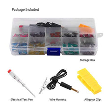 Load image into Gallery viewer, Acouto 100PCS 3A-35A Assortment Micro Mini Blade Fuse Set with Electrical Test Pen and Clip for Car Auto Truck SUV
