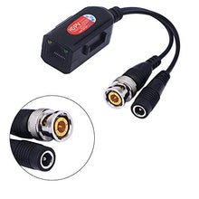 Load image into Gallery viewer, Sinloon 2 Pair Passive Video HD-TVI/CVI/AHD Balun 1080P - 5MP BNC to RJ45 Long Distance Network Transceiver for Full HD Security Surveillance Camera (BNC to RJ45 Adapter Small)
