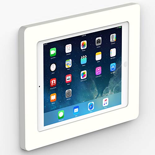 VidaMount White On-Wall Tablet Mount Compatible with iPad 9.7 (5th / 6th Gen), Pro 9.7