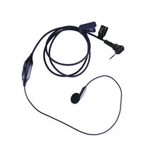 Load image into Gallery viewer, KS K-STORM 1 Pin Earpiece Headset Compatible with Motorola T100 T200TP T460 T600 MH230R MR350R or Hytera TC320 walkie Talkie, Ear Bud Style, PU Material, Black (2.5mm Plug)
