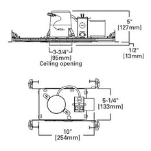 Load image into Gallery viewer, HALO Recessed H36LVTAT 3-Inch Housing Non-Ic Air-Tite Shallow Ceiling 12-Volt Low Voltage
