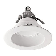 Load image into Gallery viewer, Cree Lighting CR6-800L-35K-12-E26 LED Downlight, 6&quot; Recessed 120V E26 Base 3500K Dimmable - 800 Lumens

