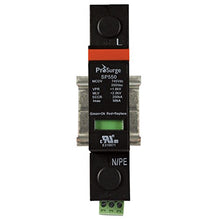 Load image into Gallery viewer, ASI ASISP550-1P UL 1449 4th Ed. DIN Rail Mounted Surge Protection Device, Screw Clamp Terminals, 1 Pole, 480 Vac, Pluggable MOV Module
