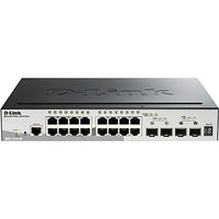 D-Link SmartPro DGS-1510-20 Ethernet Switch - 20 Ports - Manageable - 20 x RJ-45 - 4 x Expansion Slots - 10/100/1000Base-T