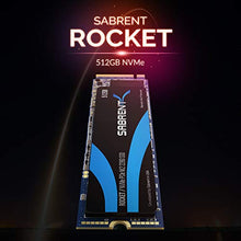 Load image into Gallery viewer, Sabrent 512GB Rocket NVMe PCIe M.2 2280 Internal SSD High Performance Solid State Drive (SB-ROCKET-512)
