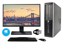 Load image into Gallery viewer, HP Elite 8300 SFF Desktop - Intel Core i5 3470 3.2Ghz 8GB DDR3 RAM, 128GB SSD and Windows 10 Home - WiFi Ready - New 20 Inch Monitor (Renewed)
