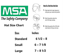 Load image into Gallery viewer, MSA 10058321 V-Gard Full-Brim Hard Hat With 1-Touch Suspension | Polyethylene Shell, Superior Impact Protection, Self Adjusting Crown Straps - Standard Size in White
