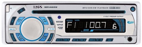 BOSS Audio Systems MR1465W Marine MP3 Compatible CD Receiver