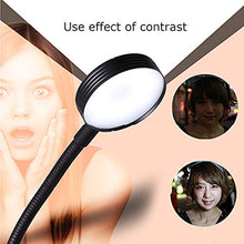 Load image into Gallery viewer, Selfie Ring Light with Cell Phone Holder Stand for Live Stream Makeup Led Camera Lighting 3-Light Model/10-Level Brightness Compatible with iPhone Android

