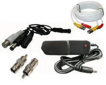 Load image into Gallery viewer, Complete Microphone Kit for CCTV Security System, 100FT
