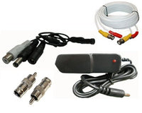Complete Microphone Kit for CCTV Security System, 100FT