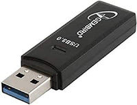 Gembird Lecteur de Cartes Externe USB 3.0 (Noir)