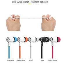 Load image into Gallery viewer, Candy Color Original Earphones with Microphone Super Bass Noodle Line Earbuds Headphones Headset for iPhone 6 6s Xiaomi Smartphone (Red)
