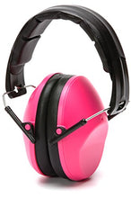 Load image into Gallery viewer, Pyramex PM9010P 22dB NRR Hearing Protection Low Profile Ear Muff, Pink
