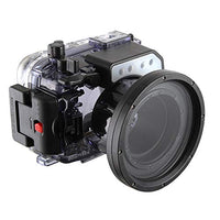 Fotga Seafrog 60M/195FT Waterproof Underwater Camera Housing Case for Sony DSC RX100VI RX100 M6 Camera, Shockproof