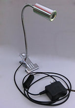 Load image into Gallery viewer, BRILLRAYDO 3W LED Clamp Clip Light with Plug on/Off Button Working Laptop Book.
