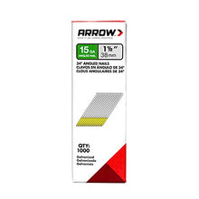 Load image into Gallery viewer, Arrow Fastener 15G38-1k Arrow 1 1/2-Inch Angle Nail, 1000-Pack
