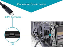 Load image into Gallery viewer, MaxLLTo USB Charger+Data SYNC Cable Cord for Panasonic Camera DMC-FH10 DMC-ZS50 DMC-TZ70
