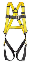 Load image into Gallery viewer, MSA Safety 10096486 Workman Harness with Back D-Ring, Qwik-Fit Leg Straps and Chest Strap, Standard
