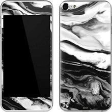 Load image into Gallery viewer, Skinit Decal MP3 Player Skin Compatible with iPod Touch (5th Gen&amp;2012) - Officially Licensed Originally Designed Black and White Marble Ink Design
