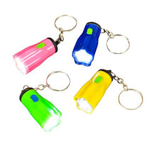 Load image into Gallery viewer, Rhode Island Novelty Star Shaped Flashlight Key Chains, 12 Pieces per Order
