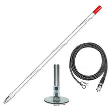 Load image into Gallery viewer, FireStik FG2DD-W No Ground CB Antenna Kit (White) 29&quot;
