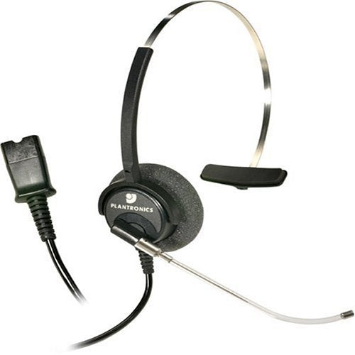 Plantronics H51 Supra Monaural Voice Tube Headset (Renewed)