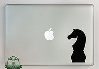 Knight Chess Piece Vinyl Decal Sized to Fit A 15