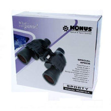 Load image into Gallery viewer, Konus 10x50 Sporty Fixed Focus Binoculars 2256 Colour - Black
