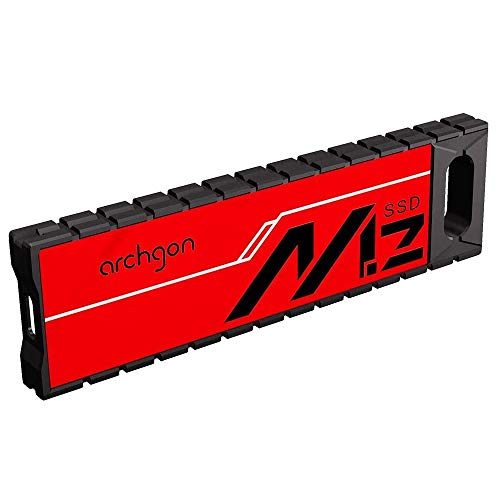 Archgon 480GB USB 3.1 Gen.2 Gaming External SSD Portable M.2 Solid State Drive (Model G703K,480GB)
