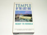 Temple of the Lost Ark: Ready to Rebuild (Vhs Tape) (4-30 Minute Programs)