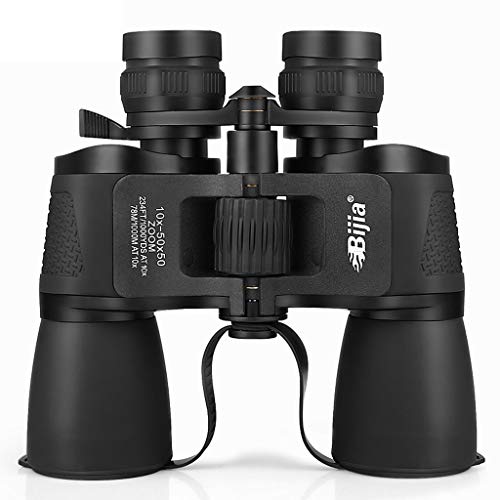 10-50X50 Binoculars for Adults, High Power Telescope Waterproof Fog-Proof HD BAK4 Prism FMC Lens for Climbing, Concerts,Travel.