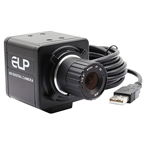 ELP 4mm Lens Aluminum Industrial Box Housing 960P Industrial Camera