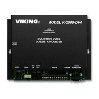 VIKING ELECTRONICS Multi-input Voice Dialer/Annou / VK-K-2000-DVA /