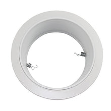 Load image into Gallery viewer, Capri Lighting 6&quot; RM40W White Stepped Baffle Recessed Lighting Ceiling Trim, Low Voltage, White
